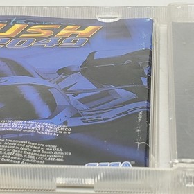 San Francisco Rush 2049 Sega Dreamcast CIB w Manual Tested Working Good Condtion