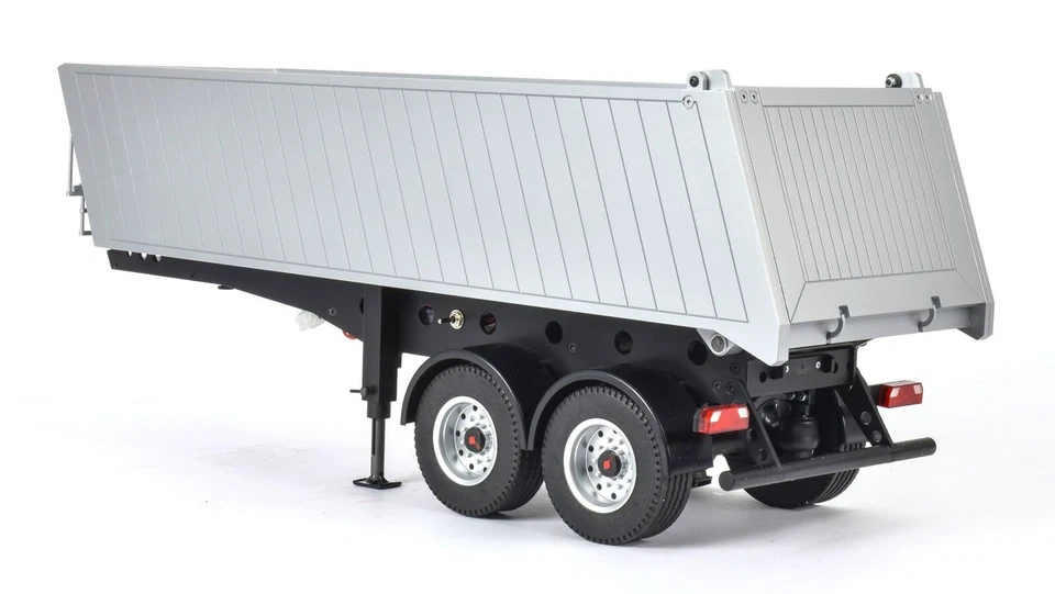 !! SALE !! Carson 500907312 Truck Anhänger 2-Achs Muldenkipper Sattelauflieger - Bild 4 von 4