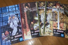 Death Note L Yagami Light Clear Files Set of 4 Official Anime