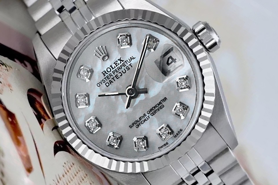Rolex Datejust White Mother Of Pearl