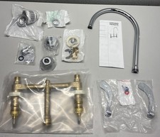 Chicago Faucet Manual Bathroom Faucet 8" Mount Chrome 786-GN8AE29XKABCP