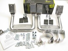 Bully AS600 Polished Aluminum Side Steps 300 LB For Truck / SUV (PAIR AS SHOWN)