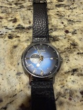 Bulova Aerojet Automatic 21J Blue Sunburst Di...