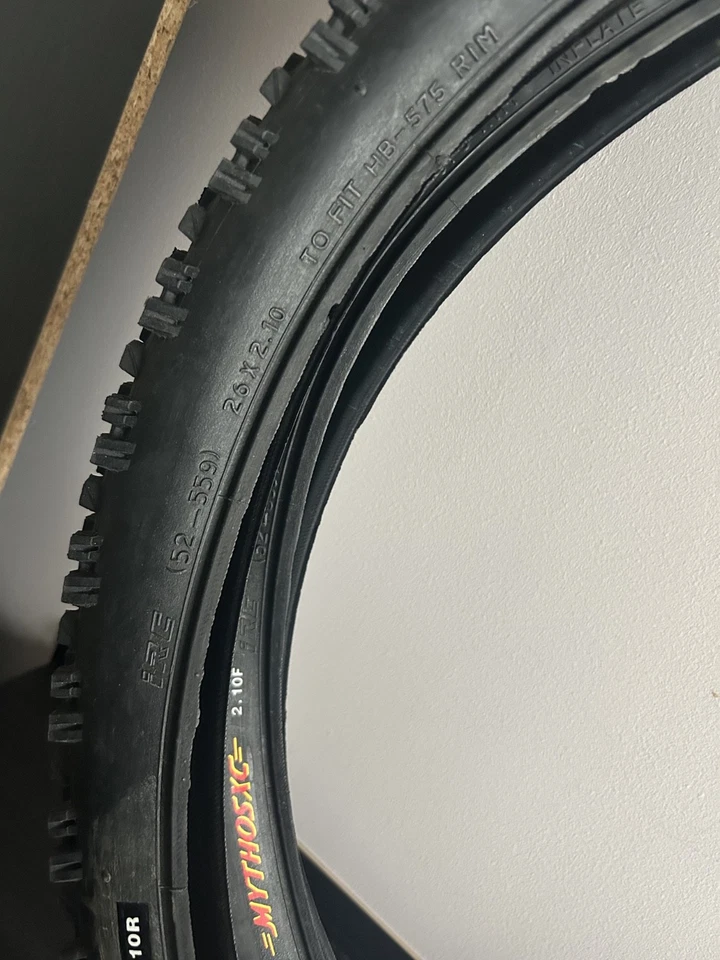 NEW IRC MYTHOS XC F&R Mountain Bike Tires Set 26"x 2.10 NOS - Image 3 of 4