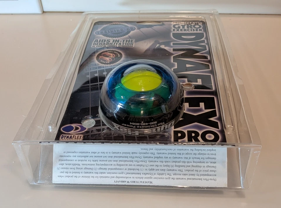 Ejercitador giroscópico Dynaflex Pro - Caja abierta verificada - Contador digital Foto 3 de 4