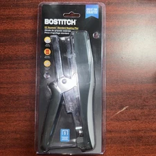 Bostitch SSP99 20-Sheet Cap. Standard Plier Stapler - BK/Gray (BRAND NEW)