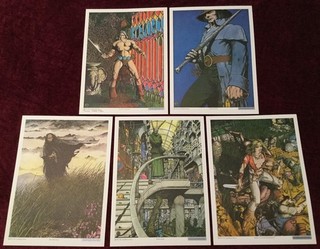 Barry Smith Robert E. Howard Memorial Portfolio Signed Numbered 623/920 NM 1975