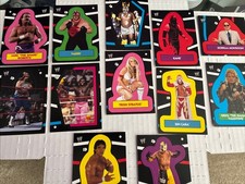 2012 WWE Sticker Lot 12 NM Condition