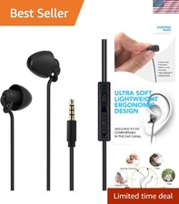 Soft Silicone Noise Cancelling Earbuds - Ideal for Sleep, Travel, and Meditation