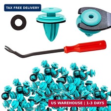 100Pcs for Toyota Door Trim Panel Clips - Trim Door Panel Retainer Clips with Fa