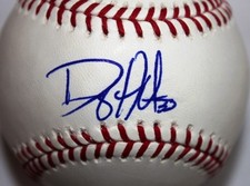 DANNY HULTZEN SIGNED RAWLINGS MLB BASEBALL CHICAGO CUBS MARINERS COA