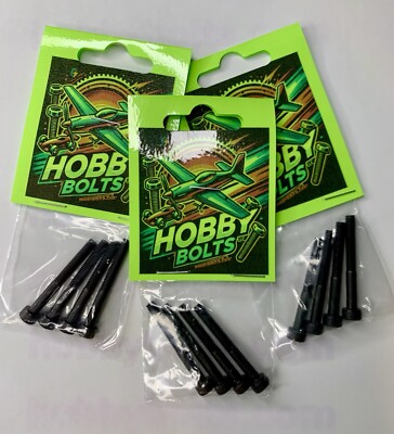 Hobby Bolts M4x35mm Socket Head Cap Screw. Black Oxide Qty:12 Micro Fasteners RC