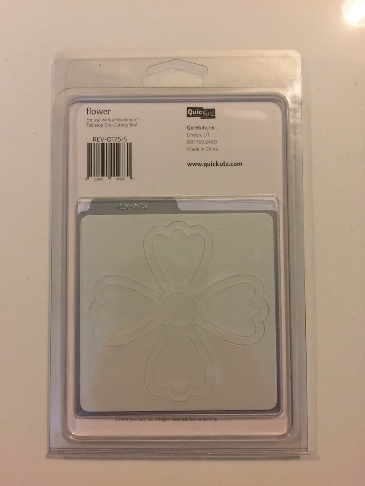 QUICKUTZ FLOWER 4X4 ONE CUTTING DIE REV-0175-S NEW | eBay