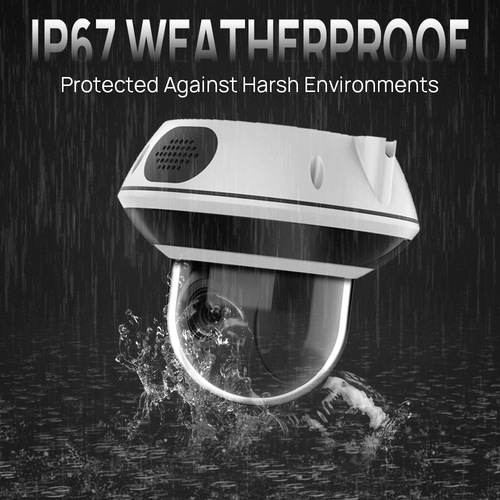 Hikvision Compatible 4K 8MP 5X Zoom IR POE PTZ IP Camera Two-Way Audio Outdoor - Picture 11 of 24