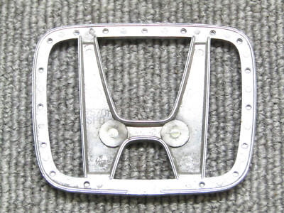 JDM HONDA STREAM RN1 RSZ SILVER CHROME EMBLEMS SET FACTORY OEM | eBay