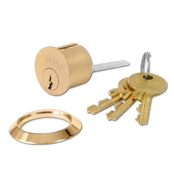 Evva A5 Rim Cylinder Brass (A-AZG-PB)