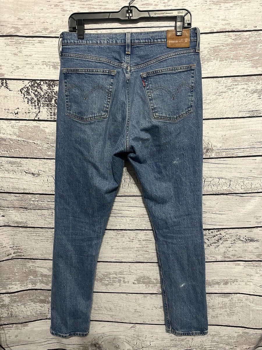 Vintage Levis 501 S Skinny Fit Big E Button Fly Denim Jeans W30
