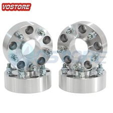 (4) 2" 5x5 Hubcentric Wheel Spacers fits Jeep Grand Cherokee Wrangler 2007-2018