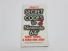 Secret Codes for Nintendo 64 #2 Strategy Guide Book