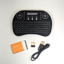 Mini Wireless Touchpad Keyboard QWERTY Backlit  2.4GHz DecoGear (WORKS GREAT!)