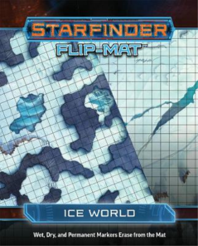 Damien Mammoliti Starfinder Flip-Mat: Ice World (Board Game) (US IMPORT) - Afbeelding 1 van 1