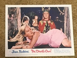 DEVIL'S OWN  JOAN FONTAIN  KAY WALSH  HAMMER  HORROR  LC#5  1967