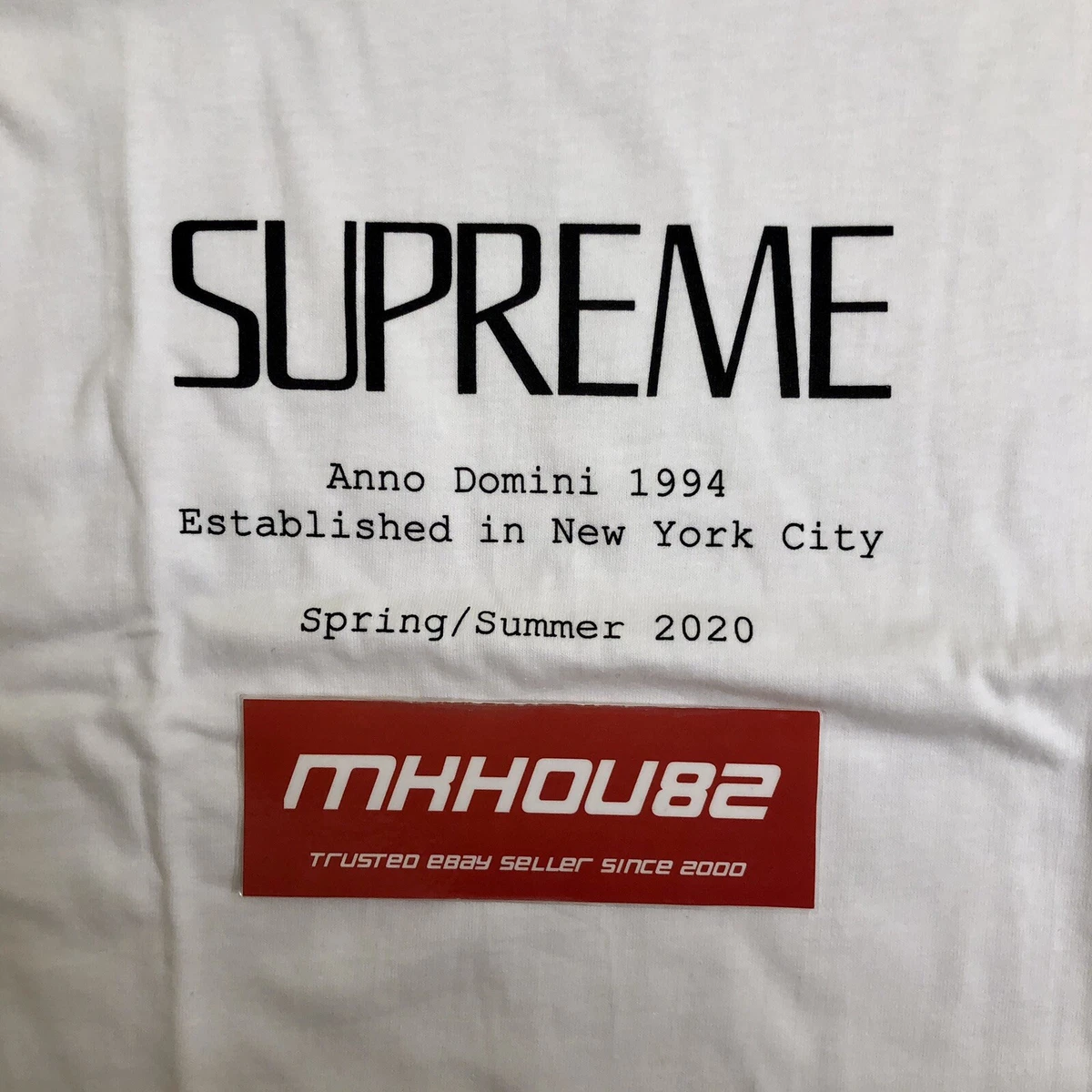 Supreme Anno Domini Tee Red