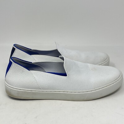 s-l400.jpg Rothy\'s White and Blue Women\'s Sneakers main image 0