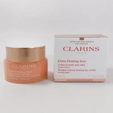 Clarins Extra Firming Jour Day Cream All Skin Types 1.7oz / 50ml NEW IN BOX