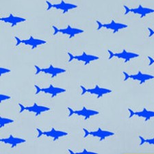 1.5" X 3" Small Sharks Home Office Wall Window Decor Vinyl Nursery Decal Sticker