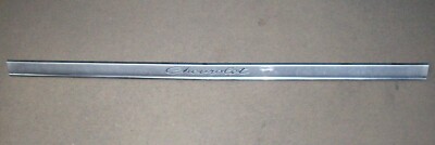 1965 Chevrolet Chevy Impala Trunk Deck Lid Rear Molding Trim Used OEM 1965-chevrolet-chevy-impala-trunk-deck-lid-rear-molding-trim-used-oem