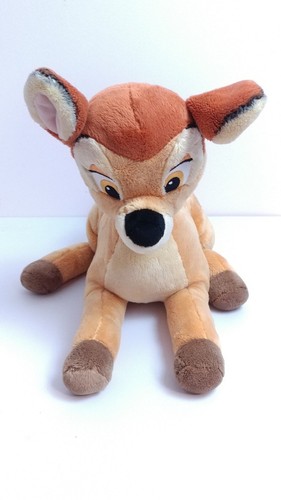 disney store bambi plush authentic baby deer fawn stuffed animal