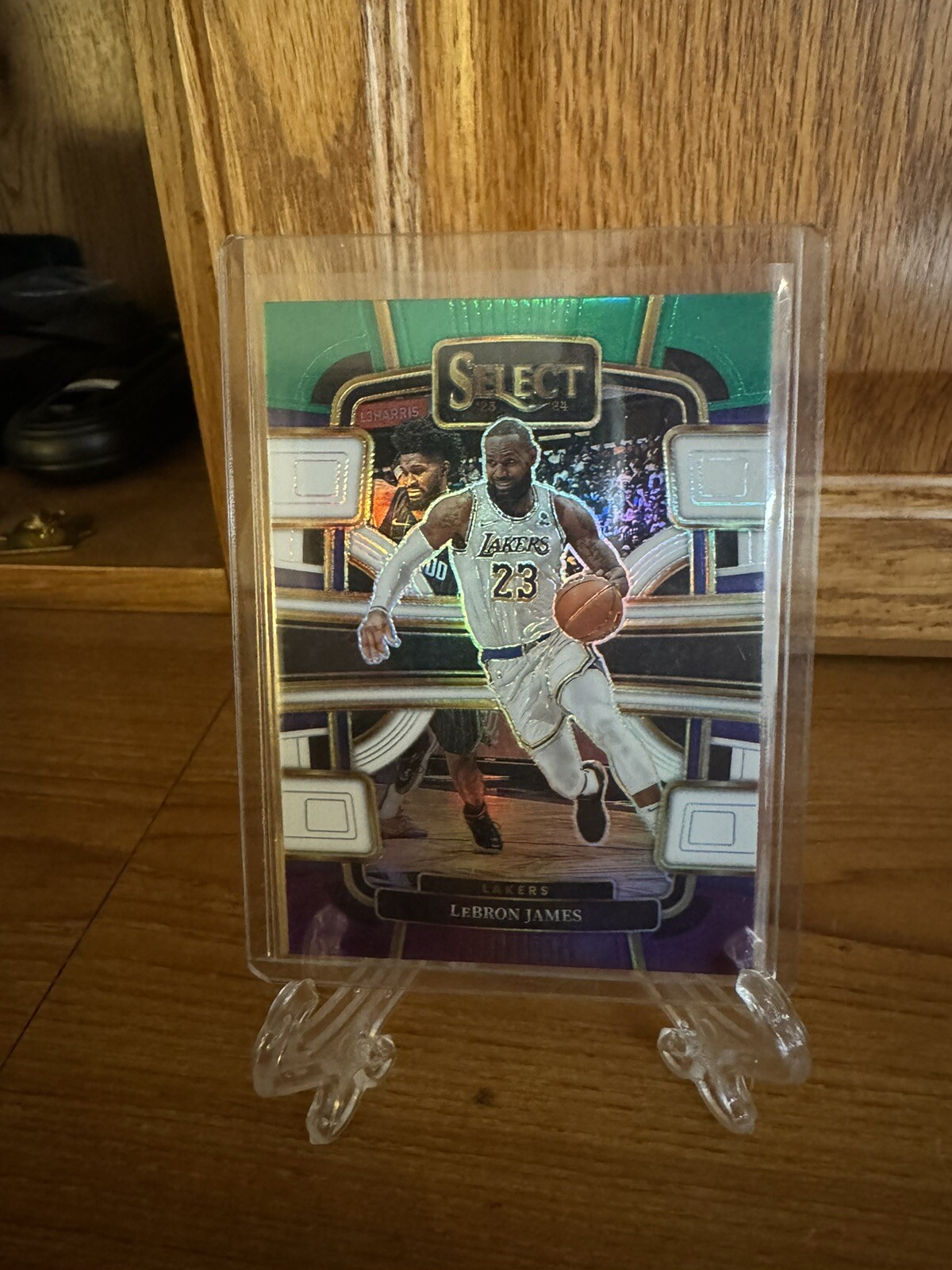 2023-24 Select LeBron James #66 Concourse Tri-Color Prizm Lakers Heat Cavs