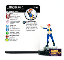 Marvel Heroclix Marvel Girl 003 w/ Card X-Men Rise and Fall Set