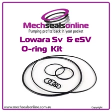 Lowara 10eSV-15eSV, 22eSV pump O-ring repair kit Part # KL02AA4 or LWSPKL02AA4