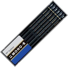 Tombow MONO-R Pencil Set 1 dozen HB Resin Break-resistant ?MONO-RHB
