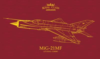 Eduard Models EDUR0017 1/72 Royal Class MiG-21MF Fishbed ROYAL CLASS Dual Combo 