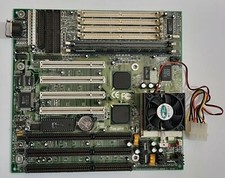DFI P5BTX/L i430TX Sockel 7 ISA retro Mainboard + Pentium MMX 200MHz + 64MB RAM