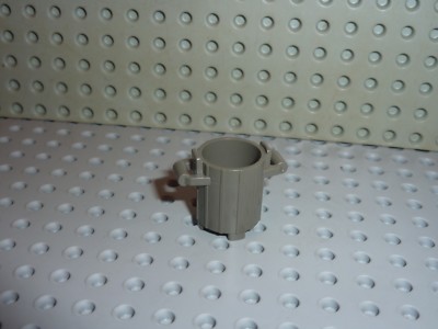 Lego Olddkgray Container 2x2 zwei Clips Ref. 2439 Set 6564/6693/6494/6434/6350....