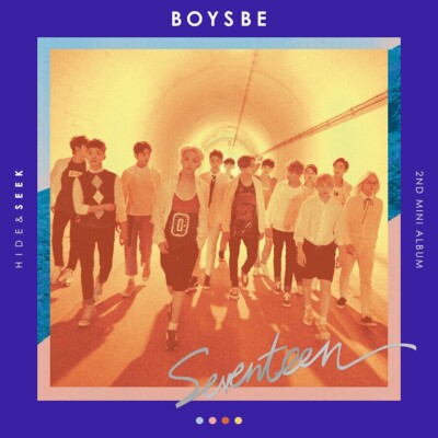 SEVENTEEN [BOYS BE] 2nd Mini Album SEEK CD+Book+Map+Sticker+Card+5 Post Card