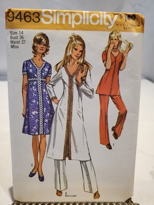 Vintage Sewing Patterns from the 1970's - Pick and Choose From Dropdown List