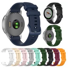 For Garmin Forerunner 245 645 6 4S Music 18/20/22mm Hr Silicone Strap Watch Band