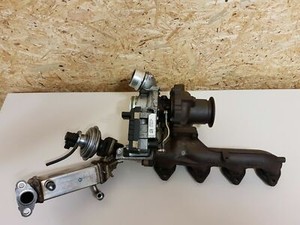 BMW 1er 3er N47 Turbolader+Krümmer+AGR Ventil 7800594 7805189 7797389 / Rechnung