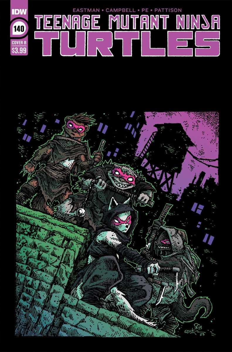 Teenage Mutant Ninja Turtles #140 Variant B (Eastman) (2023