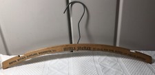Vintage Hotels Statler Advertising Wood Hanger DC NY LA Boston Hartford St Louis