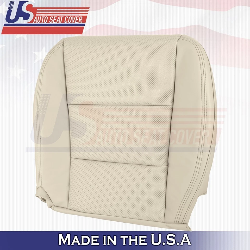 Juego delantero inferior cuero cubierta de asiento tostado para Toyota Avalon Limited 2017 2018 para Toyota Avalon Limited Foto 3 de 4