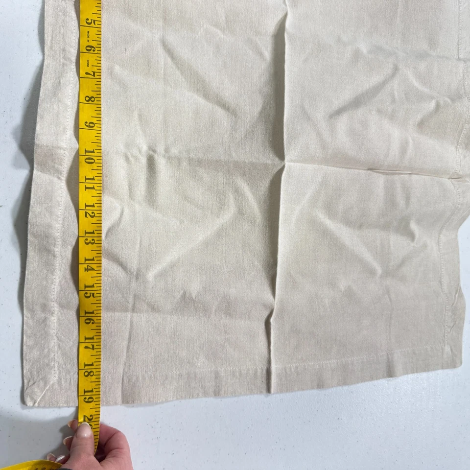 williams sonoma napkin set 5 beige tan linen blend portugal - Image 4 of 4