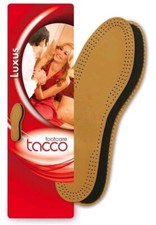 W6 Tacco 613 Luxus Leather Insoles Shoe Insoles Natural Leather Women 6 Insert