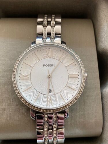 Fossil Ladies Jacqueline ES3545 Stainless Steel Watch - usually £99 - Picture 2 of 3