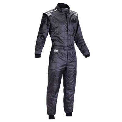 ORIGINAL NEU OMP KS-4 KS4 SCHWARZ ERWACHSENE Rennanzug Kart Rennbekleidung - NextKarting